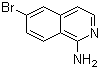 structure of CAS# 215453-26-2, 6-溴异喹啉-1-胺