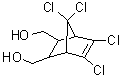 CAS # 2157-19-9, Endosulfan alcohol, 1,4,5,6,7,7-Hexachloro-5-norbornene-2,3-dimethanol, 1,4,5,6,7,7-Hexachlorobicyclo[2.2.1]hept-5-ene-2,3-dimethanol, Chlorendic diol, Endodiol