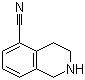 structure of CAS# 215794-24-4, 1,2,3,4-Tetrahydroisoquinoline-5-carbonitrile