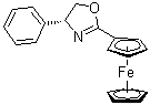 CAS 登录号：215818-63-6, [(4R)-4,5-二氢-4-苯基-2-恶唑基]-二茂铁