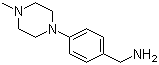 structure of CAS# 216144-45-5, 4-(4-Methylpiperazino)benzylamine