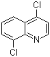 structure of CAS# 21617-12-9, 4,8-二氯喹啉