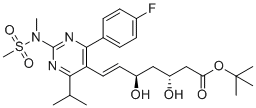CAS 登录号：2162136-65-2, 罗舒伐他汀(3R,5R)-异构体t-丁基酯