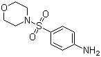 structure of CAS# 21626-70-0, 4-(吗啉磺酰基)苯胺