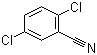 structure of CAS# 21663-61-6, 2,5-Dichlorobenzonitrile