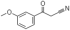 structure of CAS# 21667-60-7, 3-甲氧基苯甲酰基乙腈