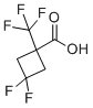 structure of CAS# 2167095-52-3, 3,3-二氟-1-(三氟甲基)环丁烷-1-羧酸