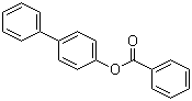 4-联苯基苯甲酸酯分子结构 (CAS 2170-13-0)