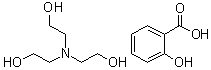 Trolamine salicylate molecular structure (CAS 2174-16-5)