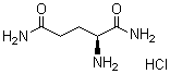 structure of CAS# 21752-29-4, L-Glutamamide monohydrochloride