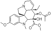 structure of CAS# 2182-14-1, Vindoline