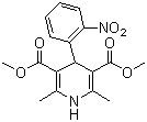 structure of CAS# 21829-25-4, 硝苯地平
