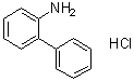 structure of CAS# 2185-92-4, 2-Phenylaniline hydrochloride