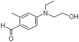 CAS # 21850-52-2, N-Ethyl-N-hydroxyethyl-4-amino-2-methyl benzaldehyde, 4-[ethyl(2-hydroxyethyl)amino]-o-tolualdehyde