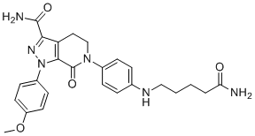 structure of CAS# 2187409-01-2, Apixaban Impurity 2