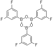 CAS 登录号：218963-15-6, 2,4,6-三(3,5-二氟苯基)环硼氧烷