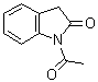 structure of CAS# 21905-78-2, 1-乙酰基-2-吲哚啉酮