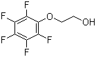 CAS # 2192-55-4, 2-Pentafluorophenoxyethanol, 2-(Pentafluorophenoxy)ethanol, 2-(2,3,4,5,6-Pentafluorophenoxy)ethanol