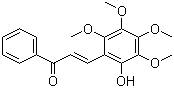 CAS # 219298-74-5, 2-Hydroxy-3,4,5,6-tetramethoxychalcone, (2E)-3-(2-Hydroxy-3,4,5,6-tetramethoxyphenyl)-1-phenyl-2-propen-1-one