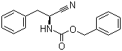 structure of CAS# 21947-21-7, N-苄氧羰基-L-苯丙氨腈