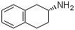 structure of CAS# 21966-60-9, (R)-1,2,3,4-Tetrahydro-2-naphthylamine