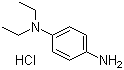 structure of CAS# 2198-58-5, N,N-二乙基-1,4-苯二胺单盐酸盐