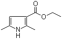 structure of CAS# 2199-52-2, Ethyl 2,5-dimethylpyrrole-3-carboxylate