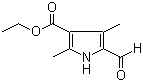 structure of CAS# 2199-59-9, Ethyl 5-formyl-2,4-dimethyl-1H-pyrrole-3-carboxylate