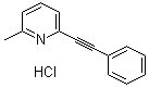CAS # 219911-35-0, 2-Methyl-6-(phenylethynyl)pyridine hydrochloride