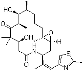 structure of CAS# 219989-84-1, Ixabepilone