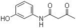 CAS 登录号：22016-03-1, N-(苯酚-3-基)-3-氧代丁酰胺