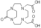 structure of CAS# 220182-19-4, 11-氧代-1,4,7,10-四氮杂双环[8.2.2]十四烷-4,7-二乙酸