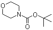 4-吗啉羧酸叔丁酯分子结构 (CAS 220199-85-9)