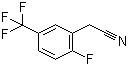 structure of CAS# 220227-59-8, 2-氟-5-(三氟甲基)苯乙腈