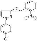 CAS 登录号：220368-29-6, 1-(4-氯苯基)-3-[(2-硝基苯基)甲氧基]-1H-吡唑