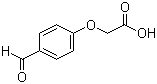 CAS # 22042-71-3, 4-Formylphenoxyacetic acid, (p-Formylphenoxy)acetic acid