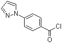 CAS # 220461-83-6, 4-(1H-Pyrazol-1-yl)benzoyl chloride