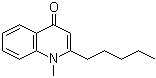 CAS 登录号：22048-98-2, 1-甲基-2-戊基-4(1H)-喹啉酮