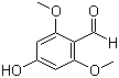 structure of CAS# 22080-96-2, 4-Hydroxy-2,6-dimethoxybenzaldehyde