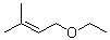 CAS # 22094-00-4, 1-Ethoxy-3-methyl-2-butene, Ethyl prenyl ether, Ethyl 3-methyl-2-butenyl ether, Prenyl ethyl ether
