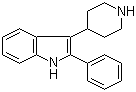 structure of CAS# 221109-26-8, 2-Phenyl-3-(4-piperidinyl)-1H-indole