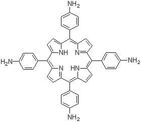structure of CAS# 22112-84-1, 5,10,15,20-Tetrakis(4-aminophenyl)porphyrin