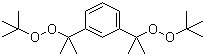 CAS # 2212-81-9, 1,3-Bis(tert-butylperoxyisopropyl)benzene, 1,3-Bis(2-tert-butylperoxy-2-propyl)benzene, m-Bis[2-(tert-butylperoxy)-2-propyl]benzene
