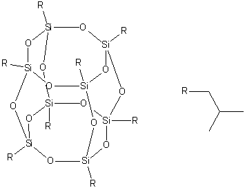 CAS 登录号：221326-46-1, 八(异丁基倍半硅氧烷)