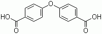 structure of CAS# 2215-89-6, 4,4'-Oxybisbenzoic acid