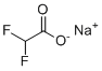 Difluoroacetic acid sodium salt molecular structure (CAS 2218-52-2)