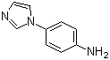 structure of CAS# 2221-00-3, 4-(1H-Imidazol-1-yl)aniline