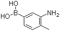 structure of CAS# 22237-12-3, 3-Amino-4-methylphenylboronic acid