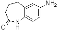 structure of CAS# 22245-92-7, 7-Amino-1,3,4,5-tetrahydrobenzo[b]azepin-2-one