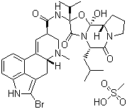 structure of CAS# 22260-51-1, Bromocriptine mesylate
